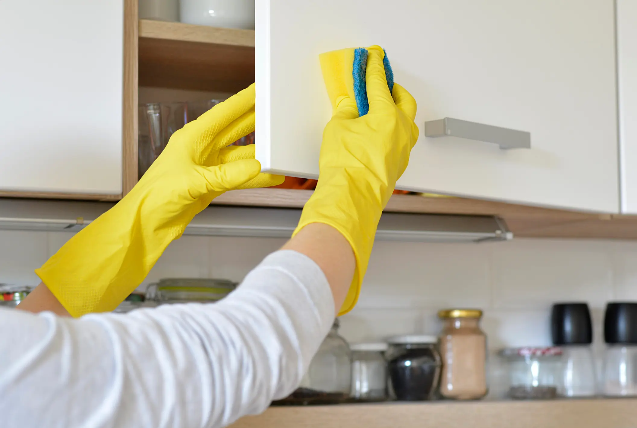 Cleaning Cabinets
